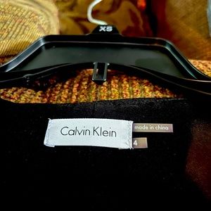 Calvin Klein black cocktail dress, size 4